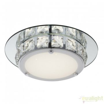 Plafoniera LED moderna cu cristal K5 MARGO 12 Watt 49356 GL