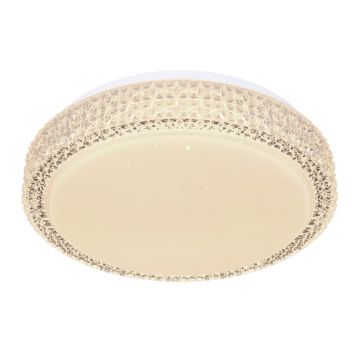 Plafoniera LED moderna cu decor stralucitor OVI 12W