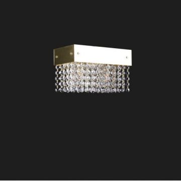 Plafoniera moderna cristal Bohemia 24x12cm