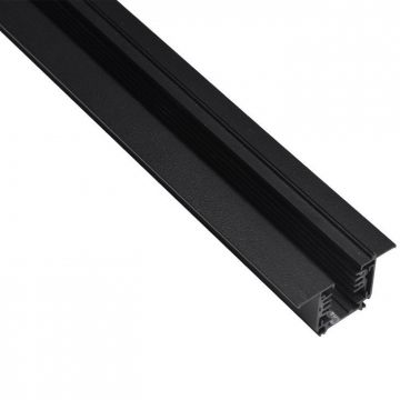 Sina trifazata neagra incastrabila 1m TRACK 3LINE GIPS BK