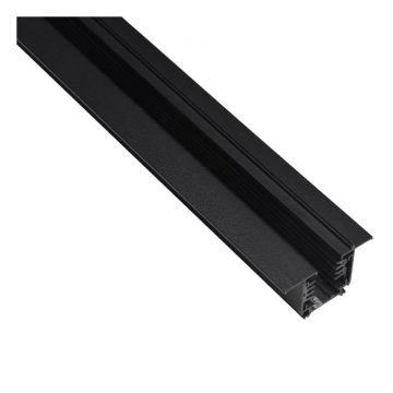 Sina trifazata neagra incastrabila 2m TRACK 3LINE GIPS BK