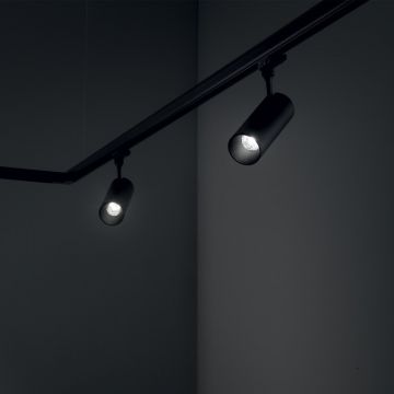 Spot LED directionabil pentru sina Link, FOX 25W CRI80 35Â° 3000K BK 250441 IDL