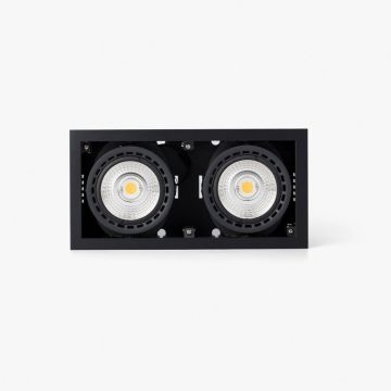 Spot LED incastrabil MINI COLIN-2 Black recessed 36-50W 3000K 20Â°