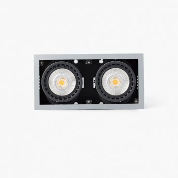 Spot LED incastrabil MINI COLIN-2 Grey recessed 36-50W 3000K 20Â°