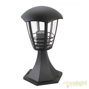 Stalp de exterior clasic, negru, inaltime 29,7cm, IP44 Marseille 8619 RX