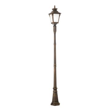Stalp exterior stil clasic IP23 H240cm Aiko AL 11-1141/1 Patina OR