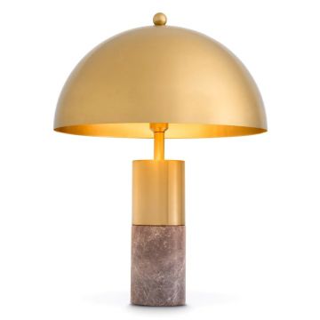 Veioza design LUX Flair, marmura gri/ metal alama 112612 HZ