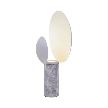 Veioza, lampa de masa design modern CachÃ© gri mat