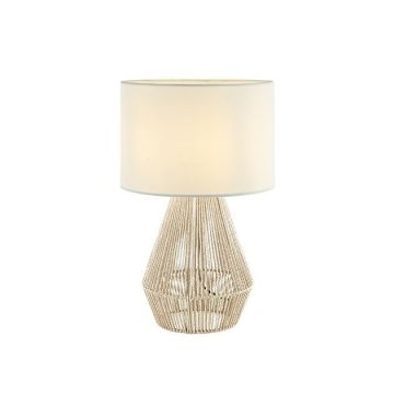 Veioza, lampa de masa design modern Driu natur, bej