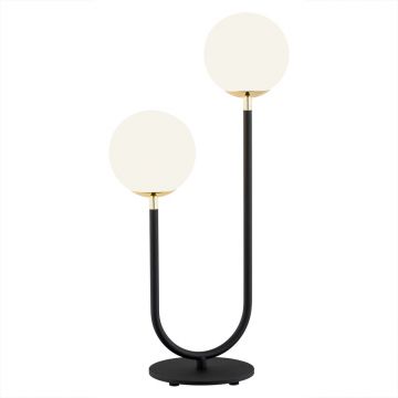 Veioza, lampa de masa design modern FERRONE negru