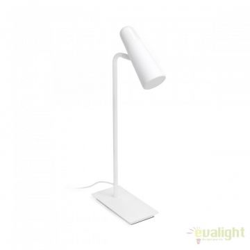 Veioza LED design modern minimalist LAO alb 29048