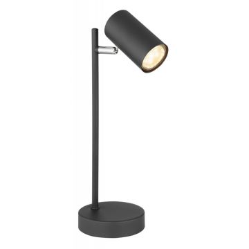 Veioza minimalista cu spot directionabil ROBBY neagra