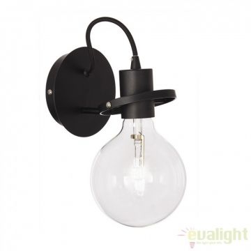 Aplica de perete design modern RADIO AP1 NERO 119502
