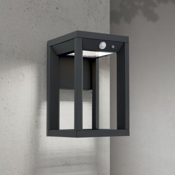 Aplica LED solara de exterior cu senzor de miscare IP65 VOLTA