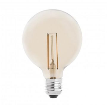 Bec E27 GLOBE FILAMENT LED AMBER 4W 2200K 17429