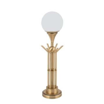 Lampa de masa deosebita design LUX realizat manual MELEZE