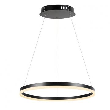 Lustra LED suspendata design circular Isaure, 60cm