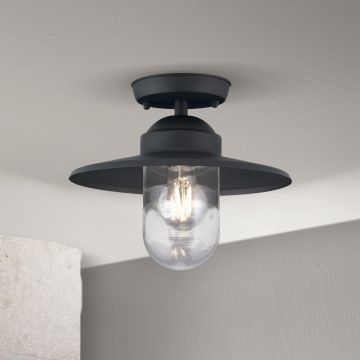 Plafoniera de exterior stil vintage IP44 EDWARD antracit