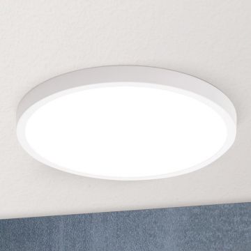 Plafoniera LED design slim LERO D-30cm 4000K alba