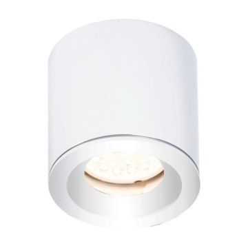 Spot aplicat design minimalist cu protectie IP65 FORM alb