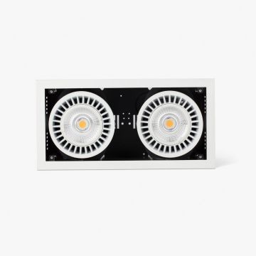 Spot LED incastrabil COLIN-2 White recessed 48-72W 4000K 20Â°