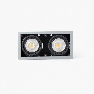 Spot LED incastrabil MINI COLIN-2 Grey recessed CRI95 36-50W 2700K 20Â°