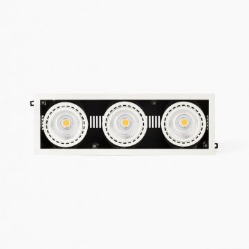 Spot LED incastrabil MINI COLIN-3 White recessed CRI95 54-75W 3000K 56Â°