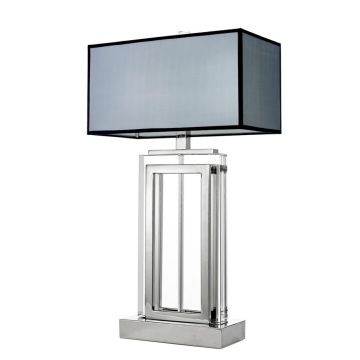 Veioza, lampa de masa LUX, finisaj nickel, Arlington 105862 HZ