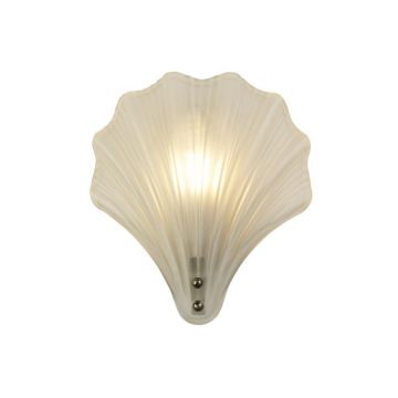 Aplica de perete baie cu protectie IP44 Shell, frosted