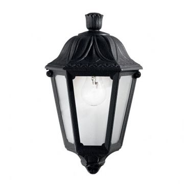 Aplica de perete exterior IP55 DAFNE AP1 SMALL NERO