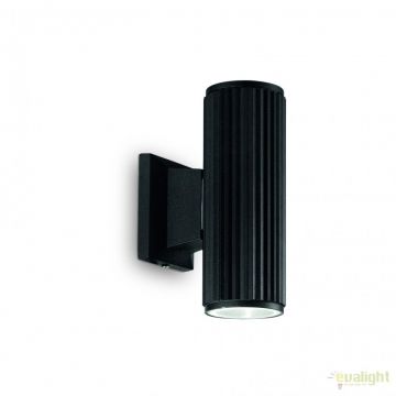 Aplica de perete moderna BASE AP2 negru 129433