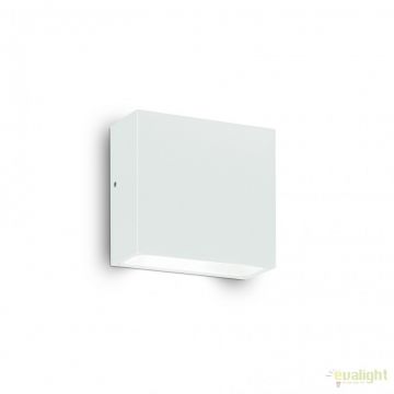 Aplica de perete moderna de exterior cu protectie IP44 TETRIS-1 AP1 alba 114293
