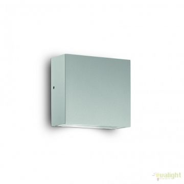 Aplica de perete moderna de exterior cu protectie IP44 TETRIS-1 AP1 gri 113760
