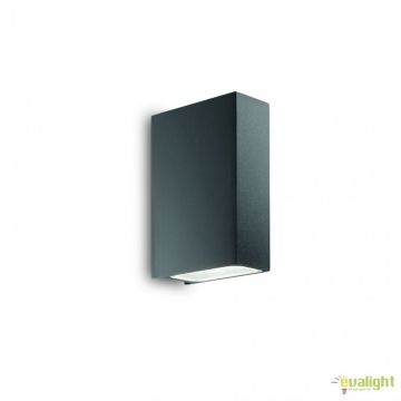 Aplica de perete moderna de exterior cu protectie IP44 TETRIS-1 AP2 antracit 113791