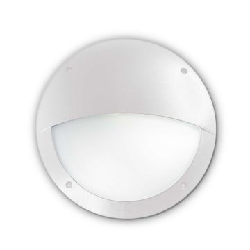 Aplica de perete pt. exterior, diam.30cm, IP66, POLAR-2 AP1 BIANCO