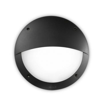 Aplica de perete pt. exterior, diam.30cm, IP66, POLAR-2 AP1 NERO