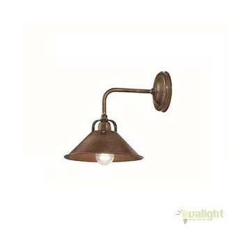 Aplica de perete rustica fabricata manual diam.20cm Cascina 204.05.OO