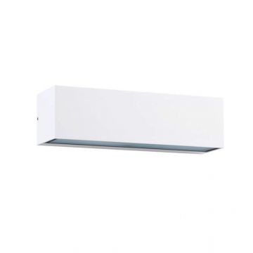 Aplica LED iluminat exterior ambiental IP54 FLORA alba