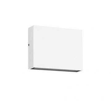 Aplica LED iluminat exterior ambiental IP54 TICK alba