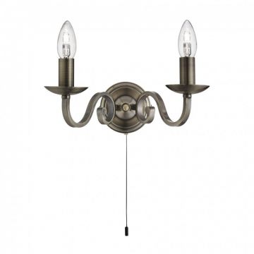 Aplica perete clasica design traditional Richmond alama antique 1502-2AB SRT