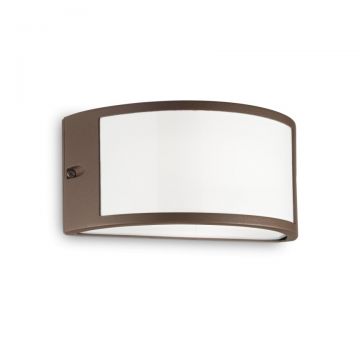 Aplica perete exterior design modern IP44 REX-1 AP1 COFFEE 213217