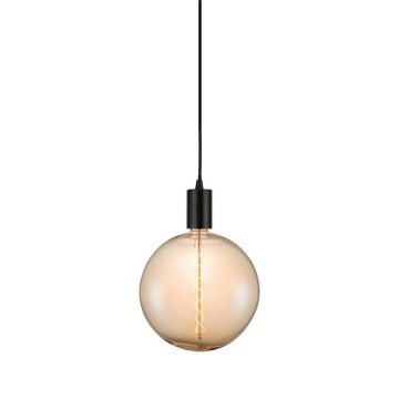 Bec decorativ de dimensiuni mari E27 dimabil 8W 2200K Giant LED Globe Amber
