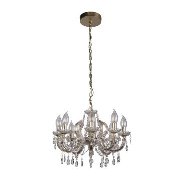 Candelabru, Lustra cu 8 brate cu protectie IP65 Utah
