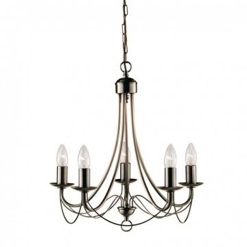 Candelabru traditional stil clasic Maypole alama 5L 6345-5AB SRT