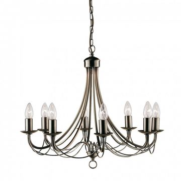 Candelabru traditional stil clasic Maypole alama 8L 6348-8AB SRT