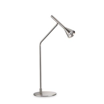 Lampa LED de masa minimalista Diesis tl nichel