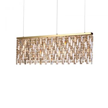 Lustra eleganta design clasic ELISIR SP8 OTTONE 200071
