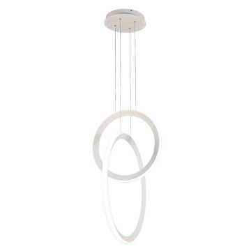 Lustra LED design modern minimalist KITESURF 48W alba