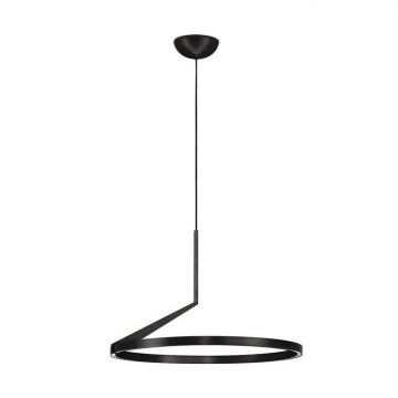 Lustra LED suspendata design minimalist TILIA negru