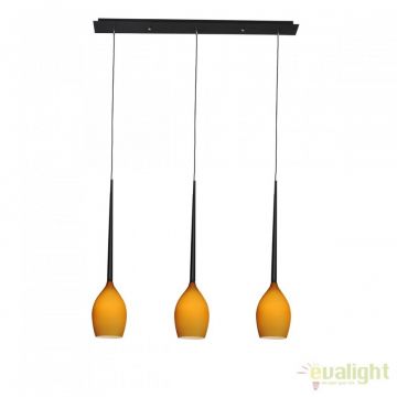 Lustra moderna Izza 3 AMBER